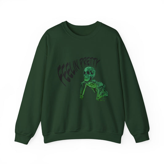 Feelin' Pretty Skeleton Sweatshirt