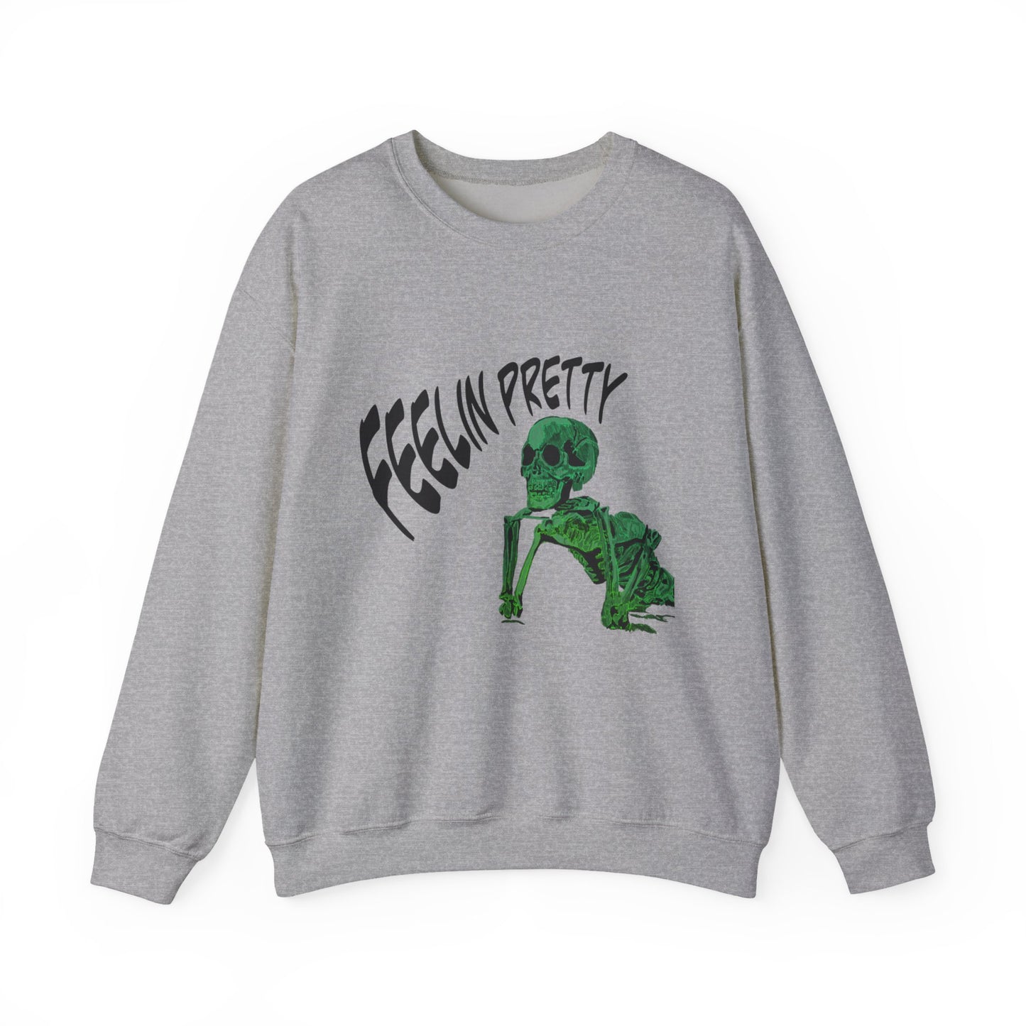 Feelin' Pretty Skeleton Sweatshirt