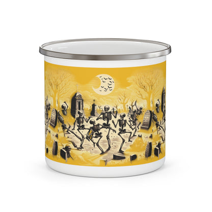 Skeleton Party Camping Mug