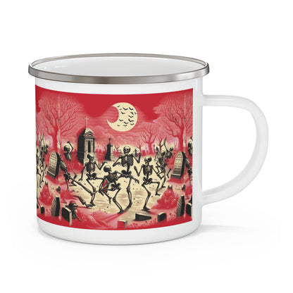 Skeleton Party Camping Mug