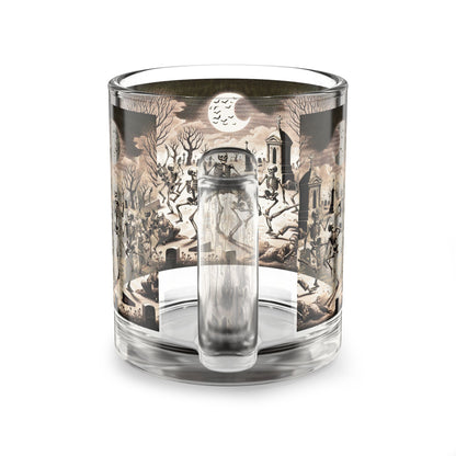 Skeleton Party Glass Mug