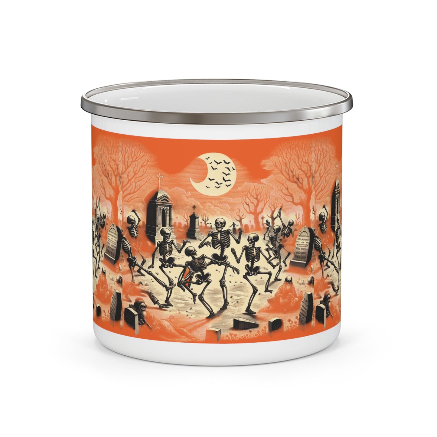 Skeleton Party Camping Mug