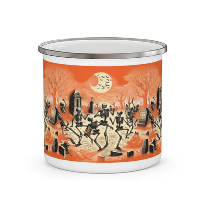 Skeleton Party Camping Mug