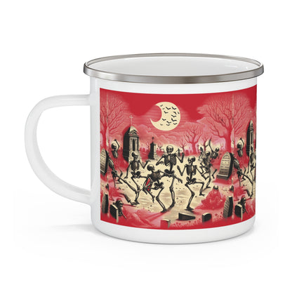 Skeleton Party Camping Mug