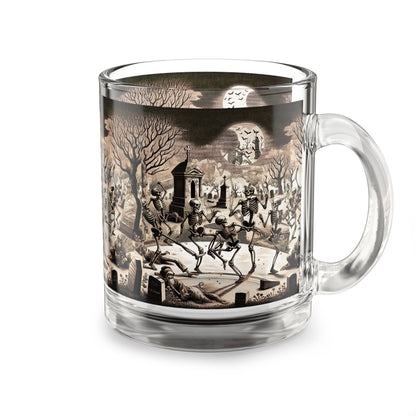 Skeleton Party Glass Mug