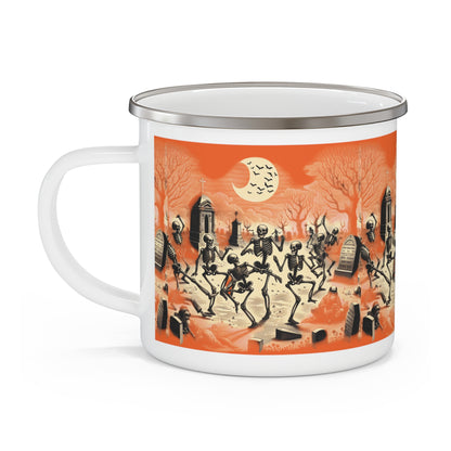 Skeleton Party Camping Mug