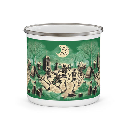Skeleton Party Camping Mug