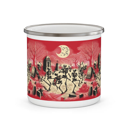 Skeleton Party Camping Mug