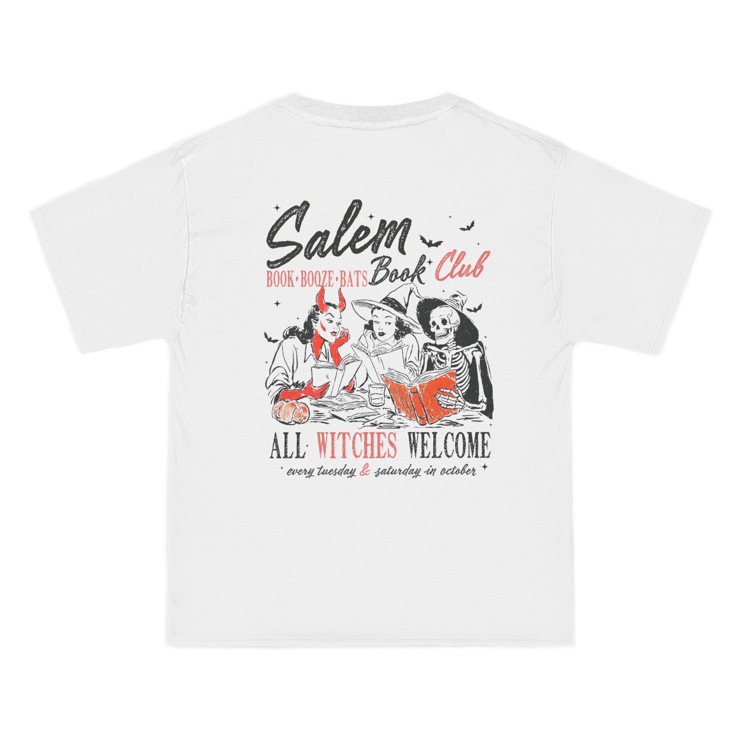 T-Shirt Witches its Book Club Hour Short-Sleeve Tee