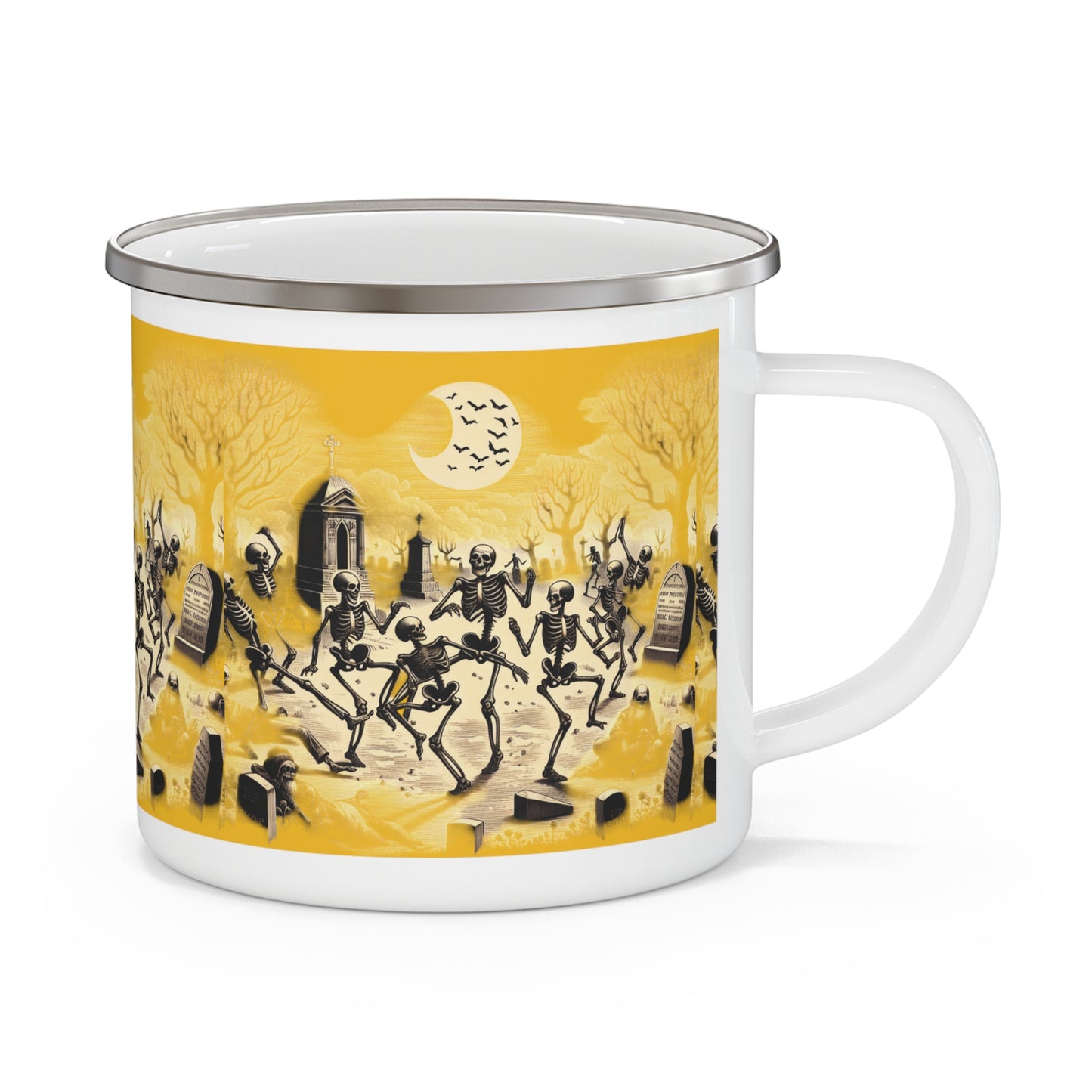 Skeleton Party Camping Mug