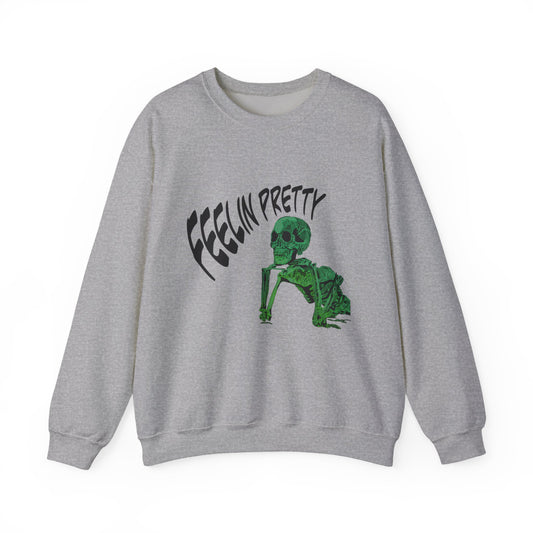 Feelin' Pretty Skeleton Sweatshirt