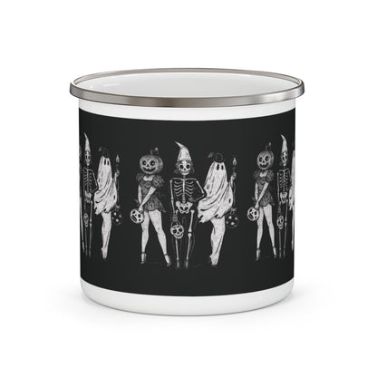 Girlies Ghoul Gang Enamel Camping Mug