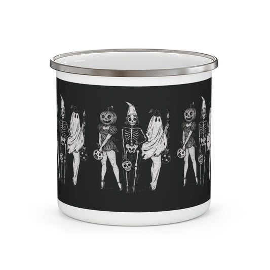 Girlies Ghoul Gang Enamel Camping Mug