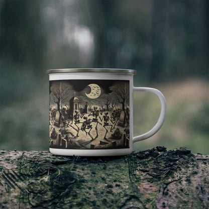 Skeleton Party Camping Mug