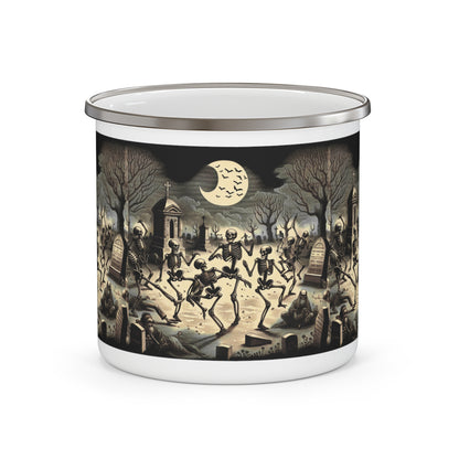 Skeleton Party Camping Mug