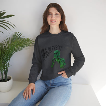 Feelin' Pretty Skeleton Sweatshirt