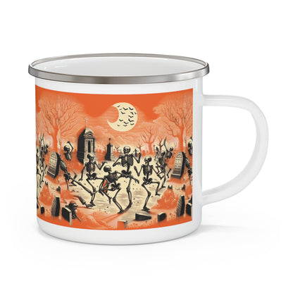 Skeleton Party Camping Mug