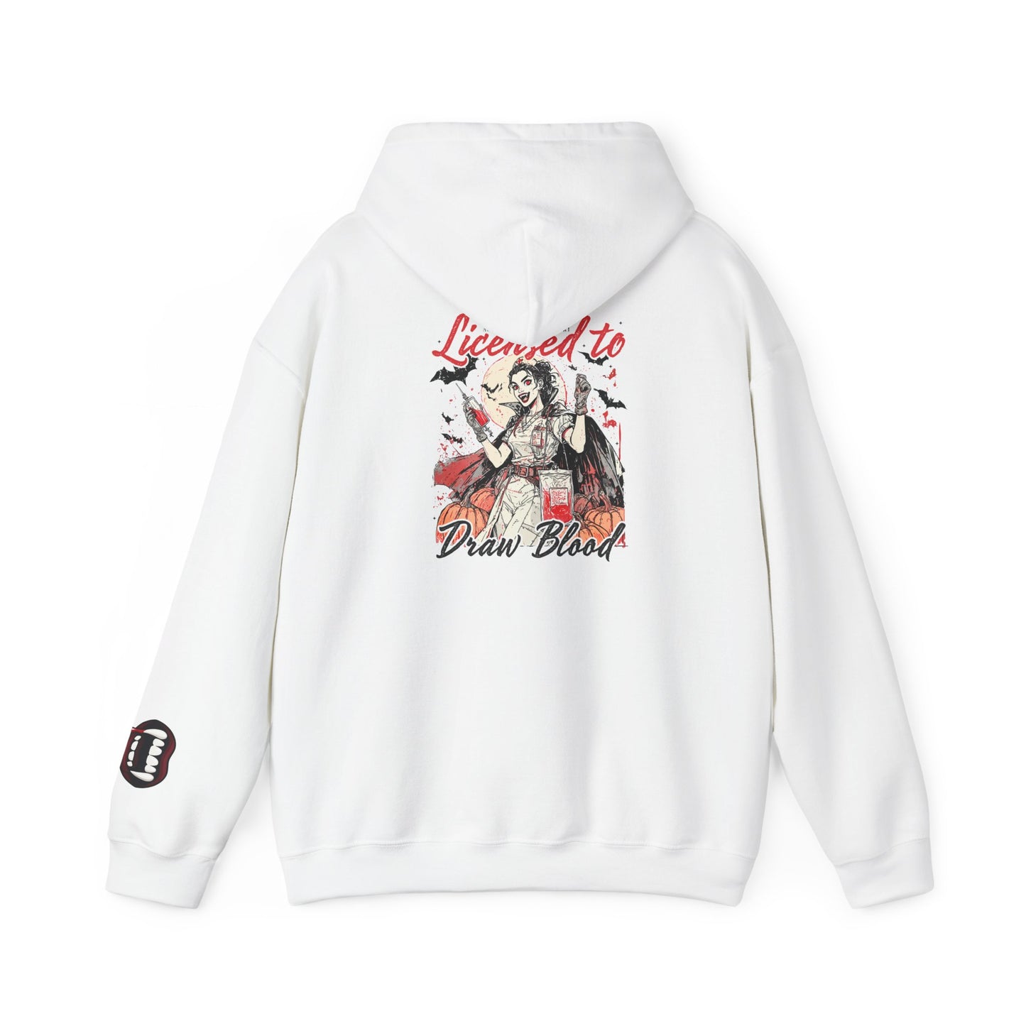 Licensed to Draw Blood Hoodie for Horror Fans