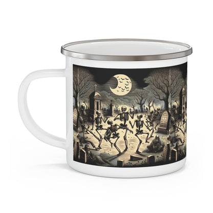Skeleton Party Camping Mug