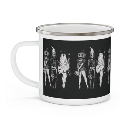 Girlies Ghoul Gang Enamel Camping Mug